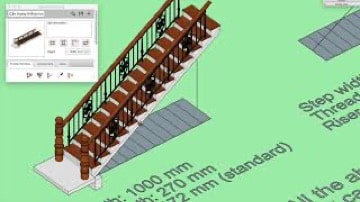 Full set of staircase (21 profiles)